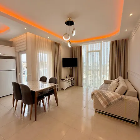 Sa Apartments! Sea View 1bd Flat In Mahmutlar Apartment *